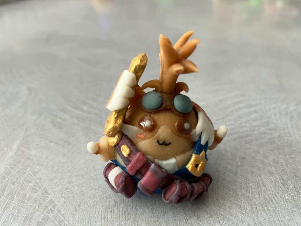 粘土作品 ゼノブレイド2 ノポン トラ