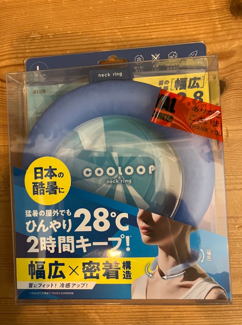 COOLOOP ネックリング L ブルー ケース
